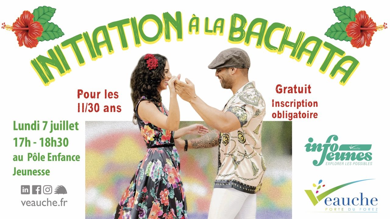 Initiation Bachata pour les 11/30 ans