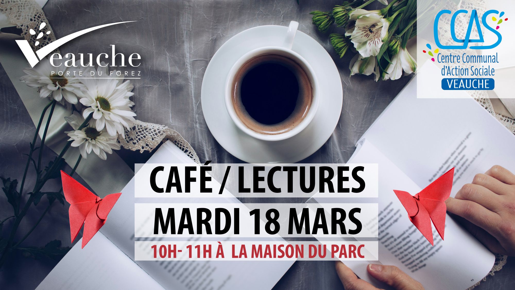Café lectures à la Maison du Parc