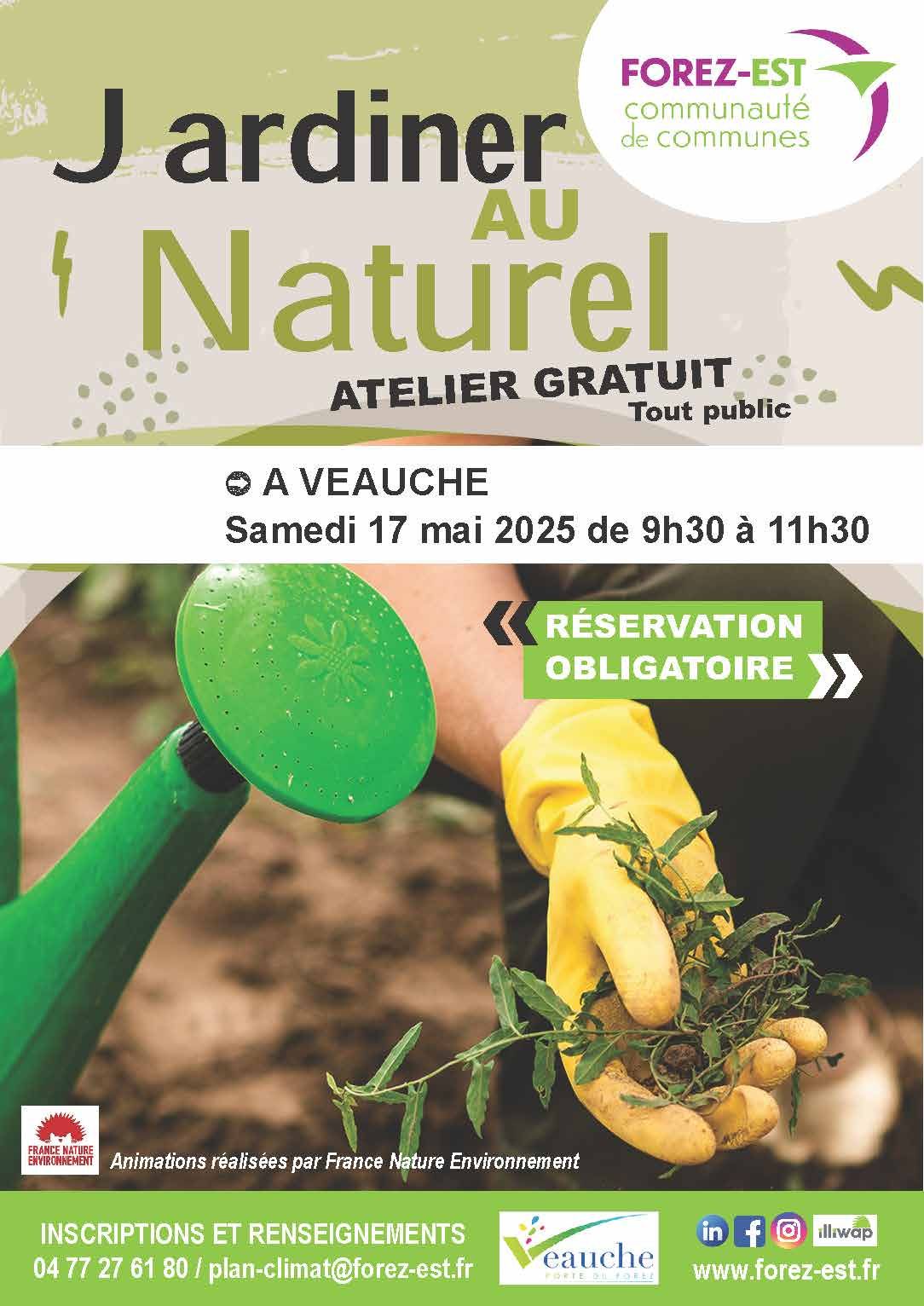 Atelier tout public jardiner au naturel 