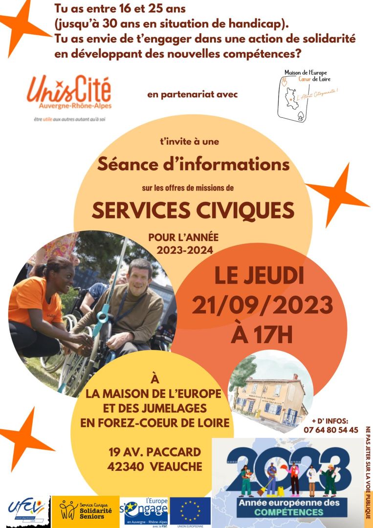 Séance d'informations Unis Cité