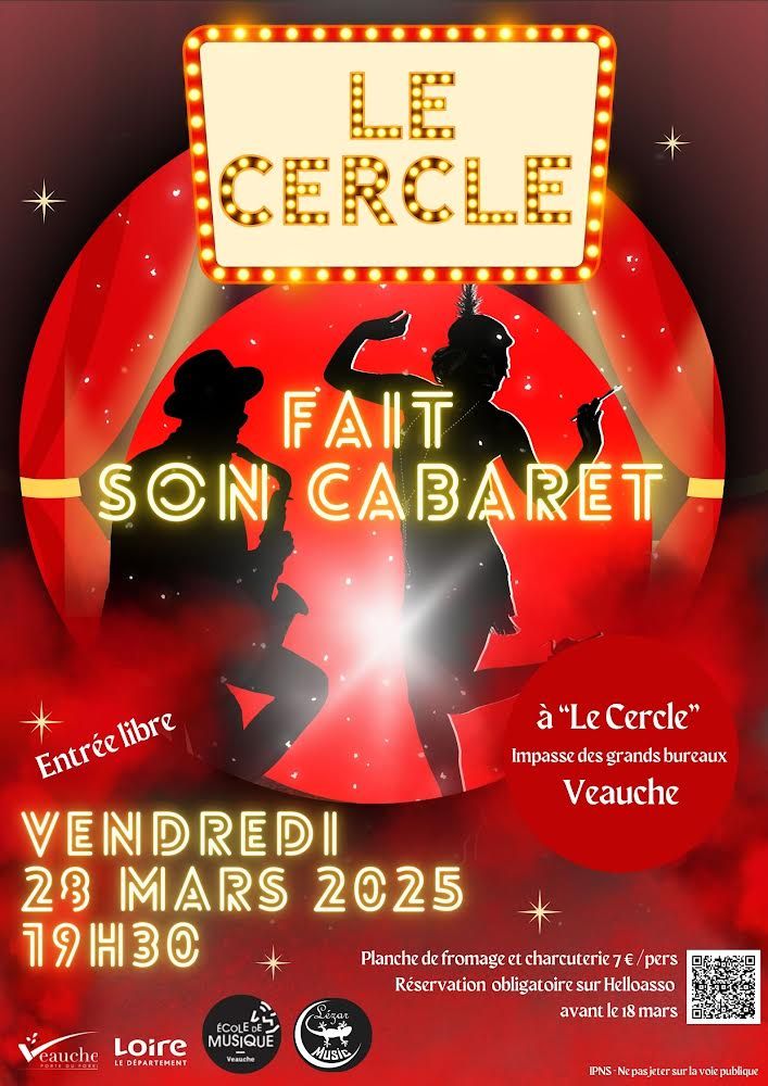 Soirée Cabaret au Cercle