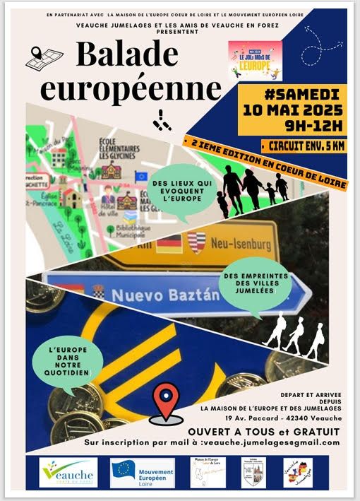 Balade et dictée européennes