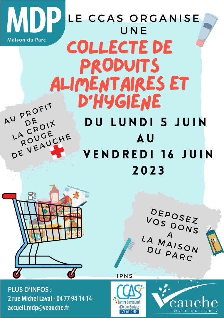 Collecte au profit de la Croix-rouge 