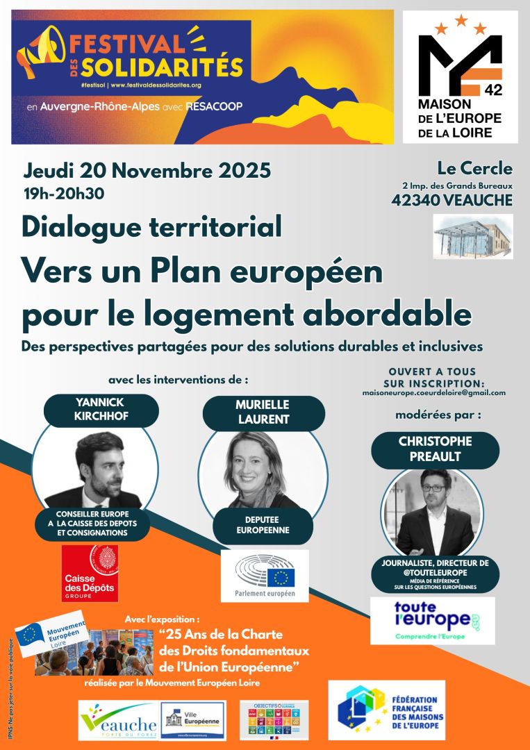 Dialogue territorial avec la Maison de l'Europe au Cercle