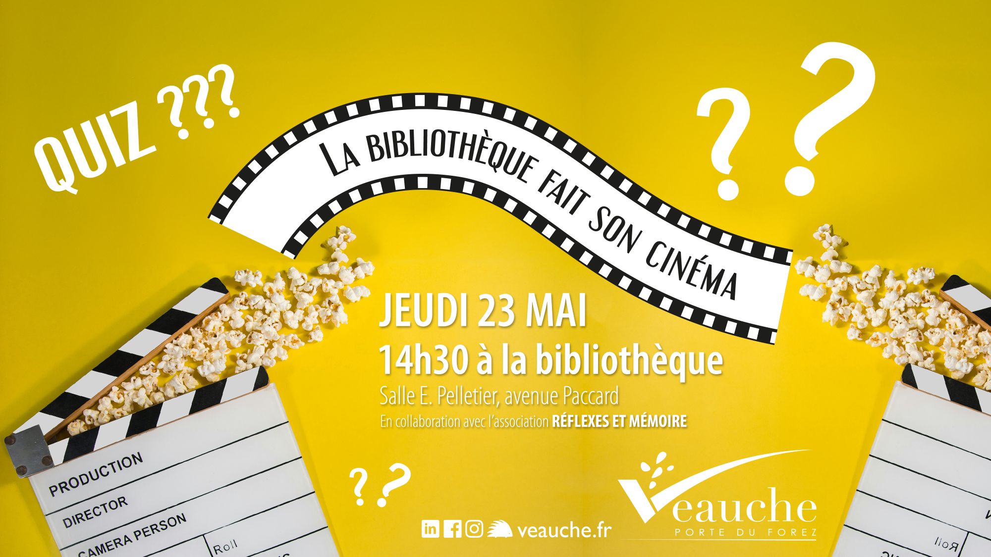 La bibliothèque fait son cinéma