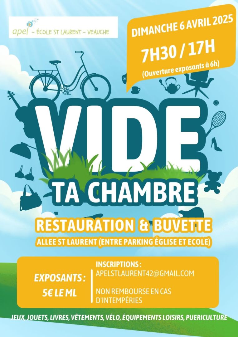 Vide ta chambre