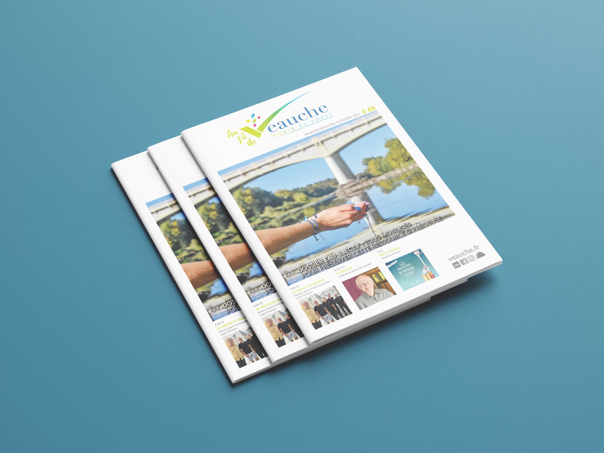 Le nouveau magazine « Au fil de Veauche » est disponible