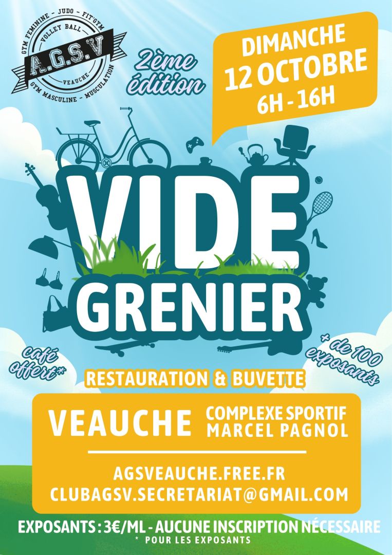 Vide grenier de l'AGSV