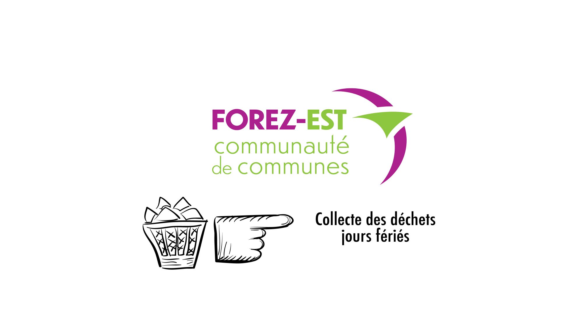 Collecte des déchets : jours fériés