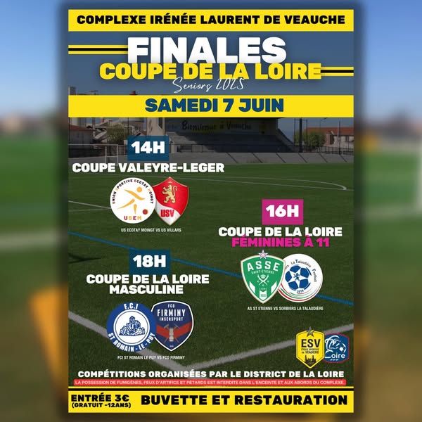 Finales des coupes de la Loire