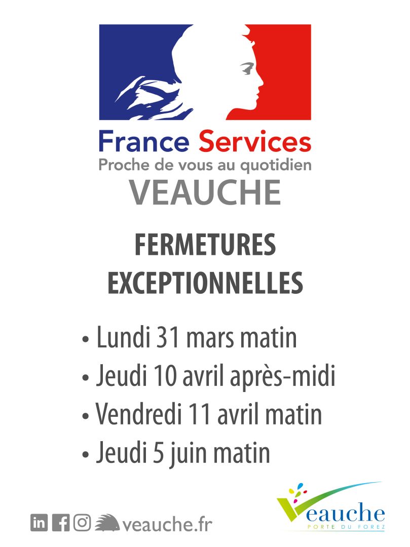 Fermeture occasionnelle France Services