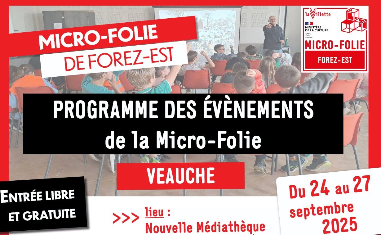 La micro-folie de Forez-Est en visite à Veauche